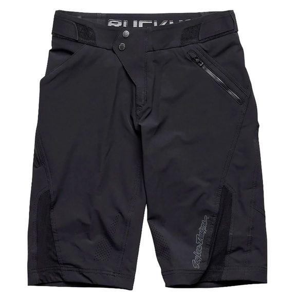Troy Lee DesignsMen's Black Ruckus MTB Cycling Shorts Solid With Liner Sz 28